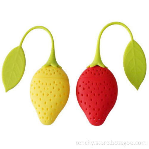 Strawberry Silicone Tea Bag